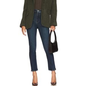 AGOLDE Riley Long Straight Jeans Size 31 Divided Blue High Rise Denim Staple